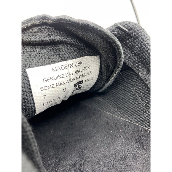 Thorogood Men’s Code 3 Oxford Shoes Black Leather Size 7 M Postal Certified USA - Picture 8 of 8